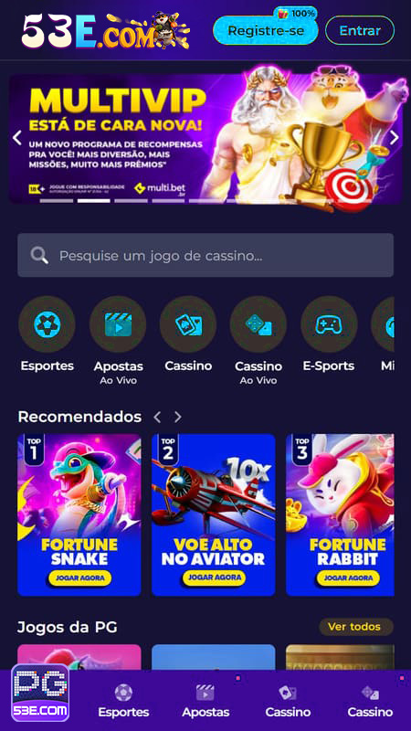 Slots online da 53e.com com jackpots premium
